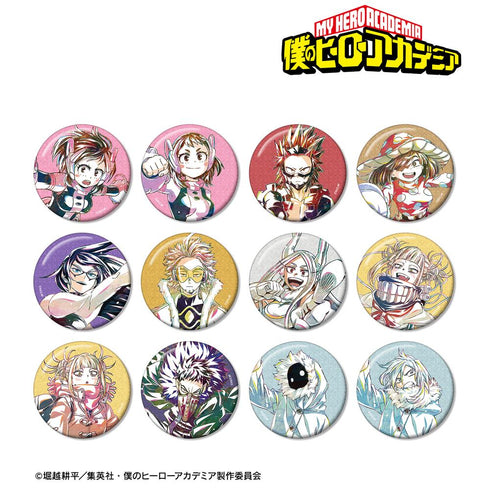 『僕のヒーローアカデミア』トレーディング Ani-Art 第6弾 グリッター缶バッジ ver.C(単位/BOX)【202508再販】